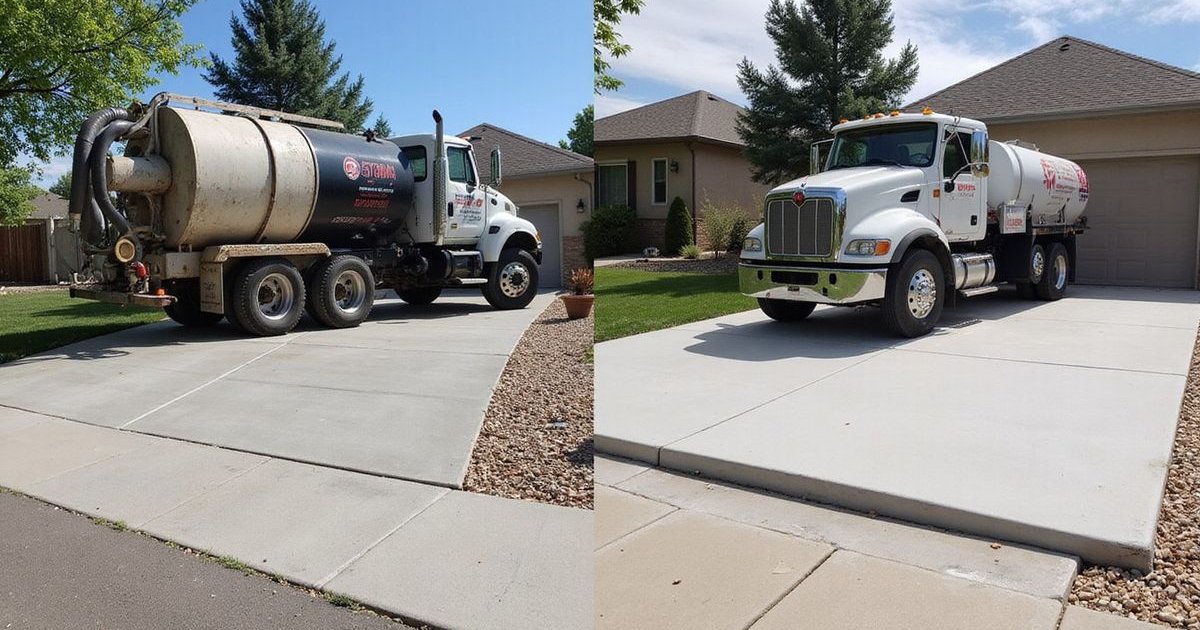 Side by side comparison of mudjacking equipment and polyurethane foam injection for concrete leveling projects