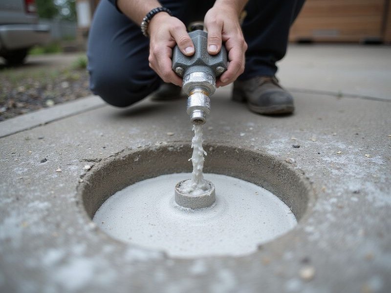 Concrete Leveling project example 1 in Colorado Springs