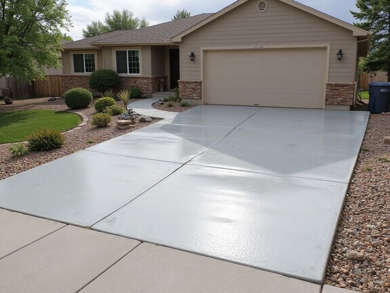 Driveway Leveling project example 4 in Colorado Springs