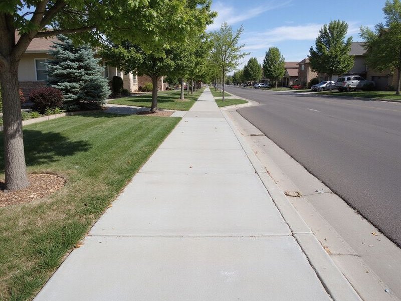 Sidewalk Leveling project example 4 in Colorado Springs