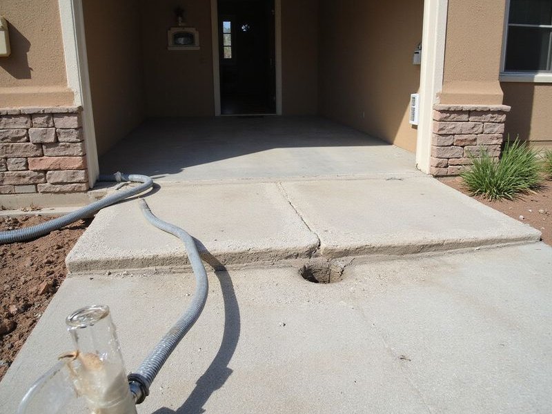 Driveway Leveling project example 1 in Colorado Springs