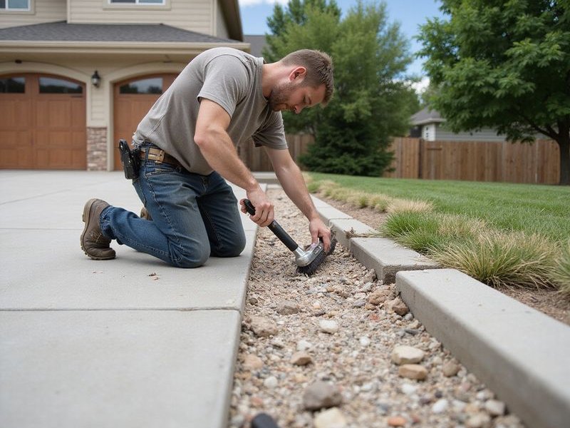 Concrete Caulking project example 3 in Colorado Springs