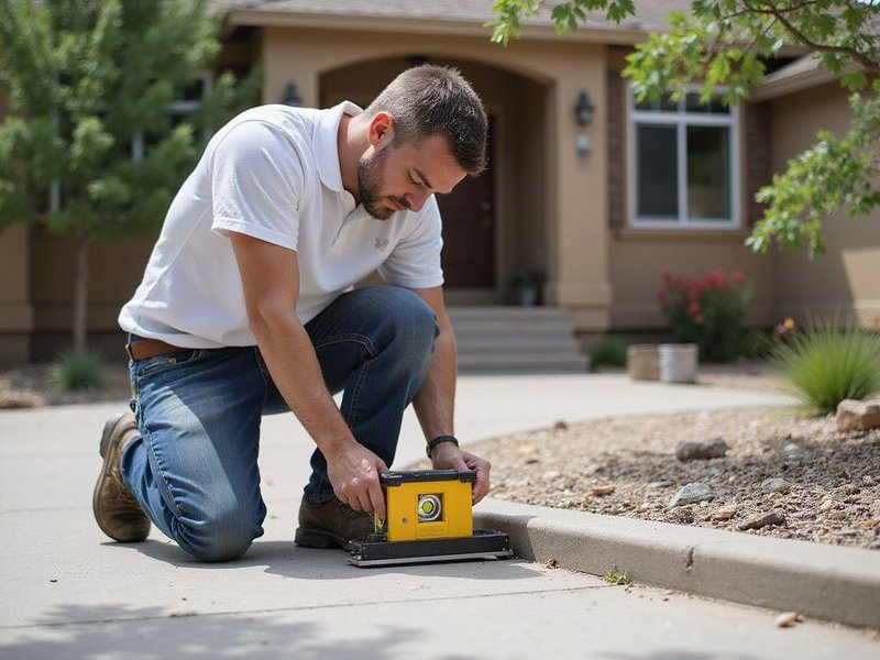 Concrete Leveling project example 3 in Colorado Springs