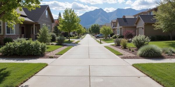 Concrete leveling services in Colorado Springs, Colorado